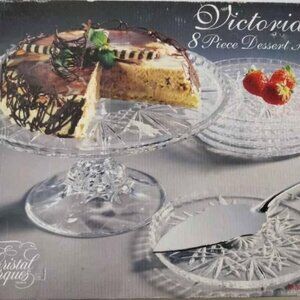Vintage Victoria 8-Piece Dessert Set